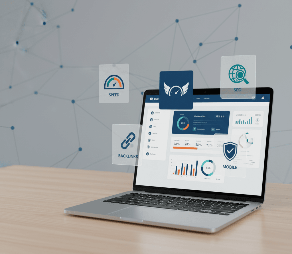 Professional website audit for SEO performance and speed optimization