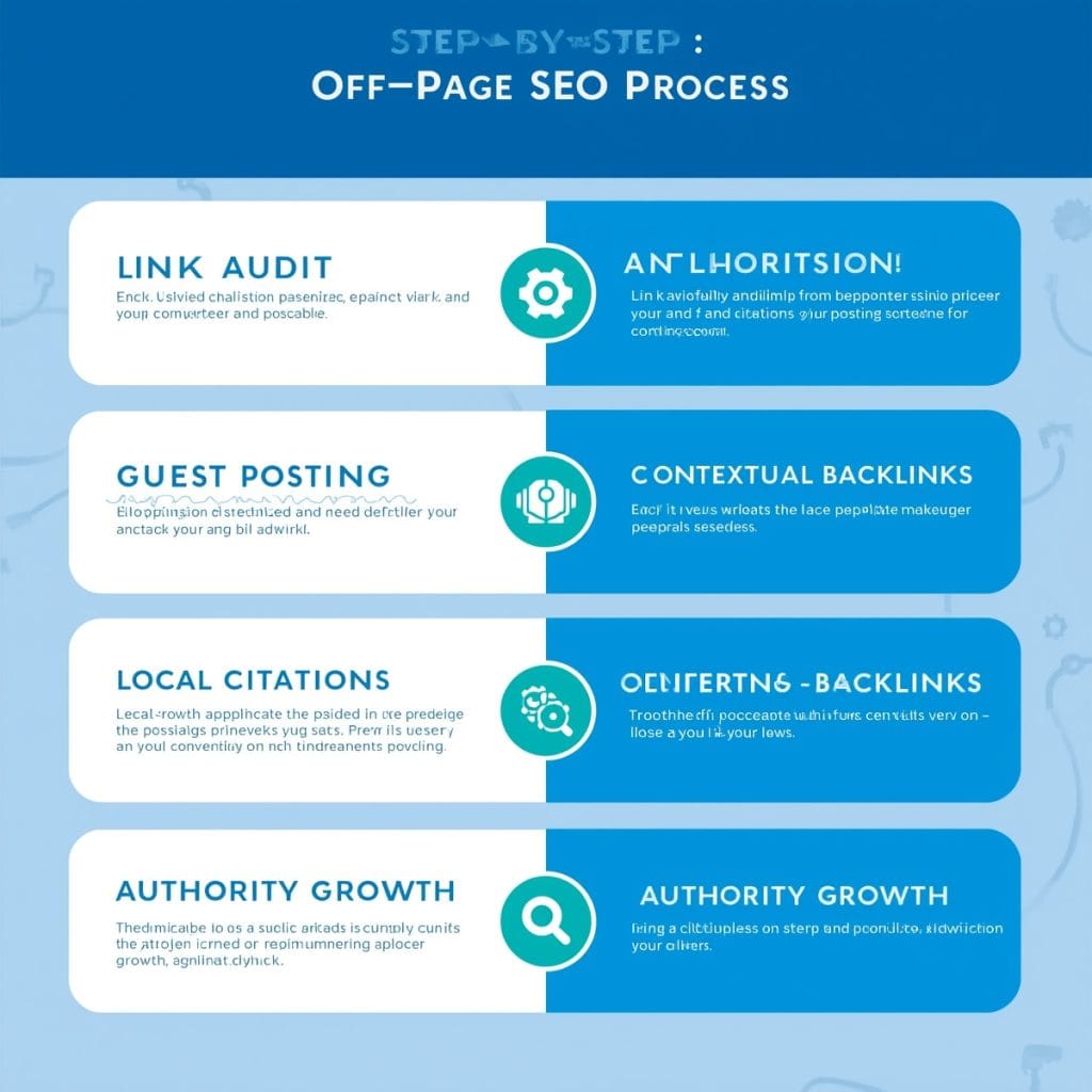 Off-Page SEO backlinks and citation building strategy for local business