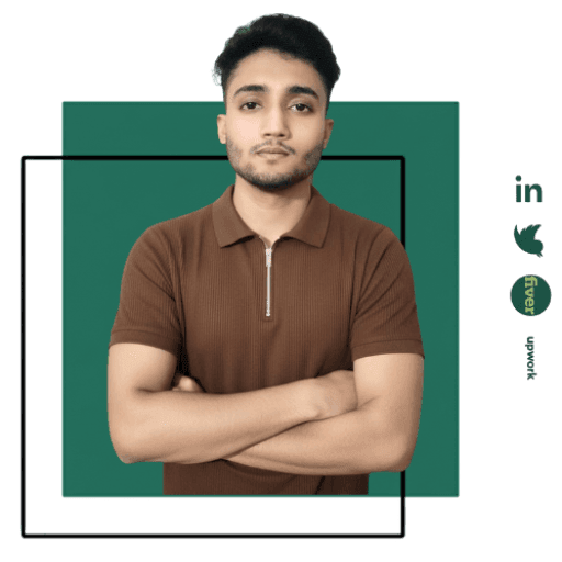 SEO services including local SEO, GMB optimization, backlink building, and on-page SEO by Hasib Islam