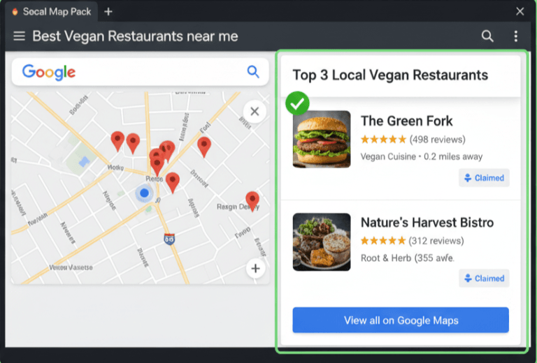 Local SEO Google Maps ranking strategy for small business in new york